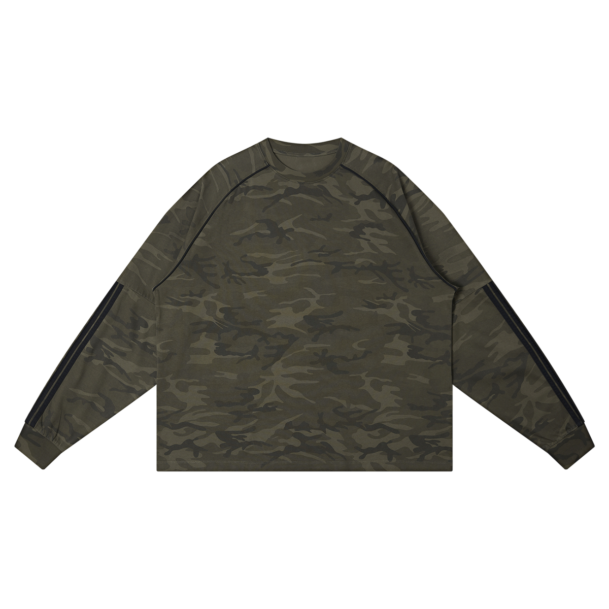 Camo Loose Long Sleeve T-Shirt