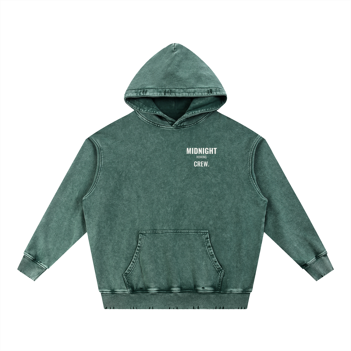 Midnight Rowing Snow Wash Hoodie