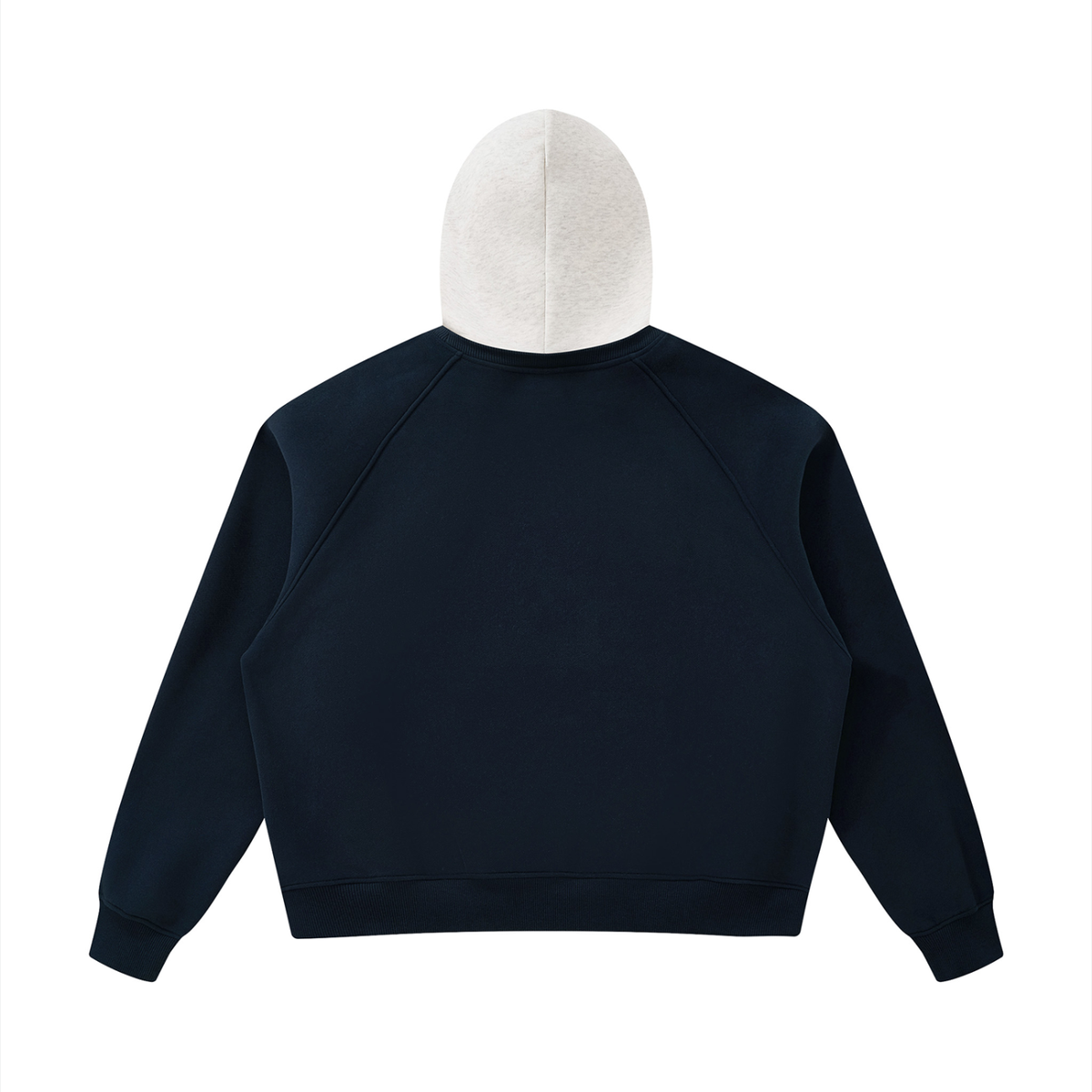 Navy Blue with Oat Gray back