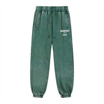Midnight Rowing Snow Wash Sweatpants