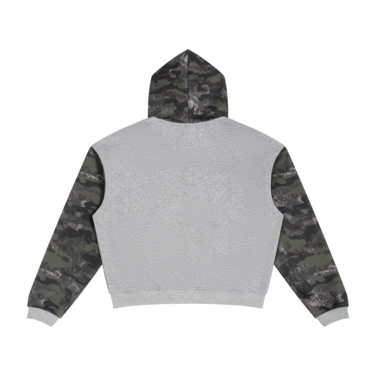 Flower Gray with Green Camo back