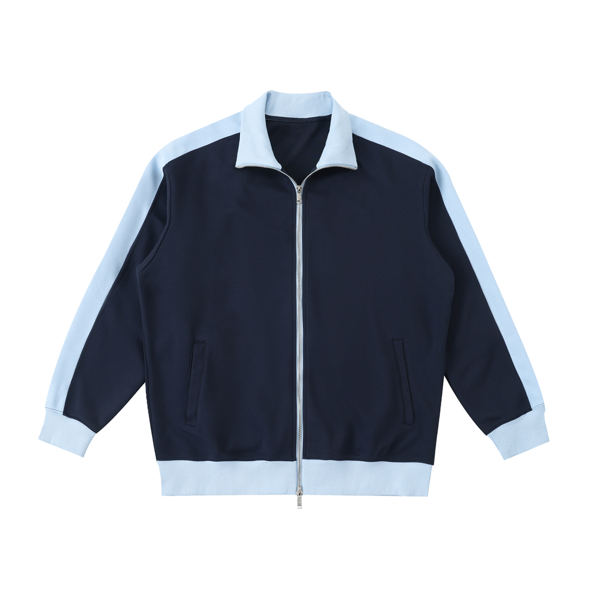 Navy Blue with Sky Blue