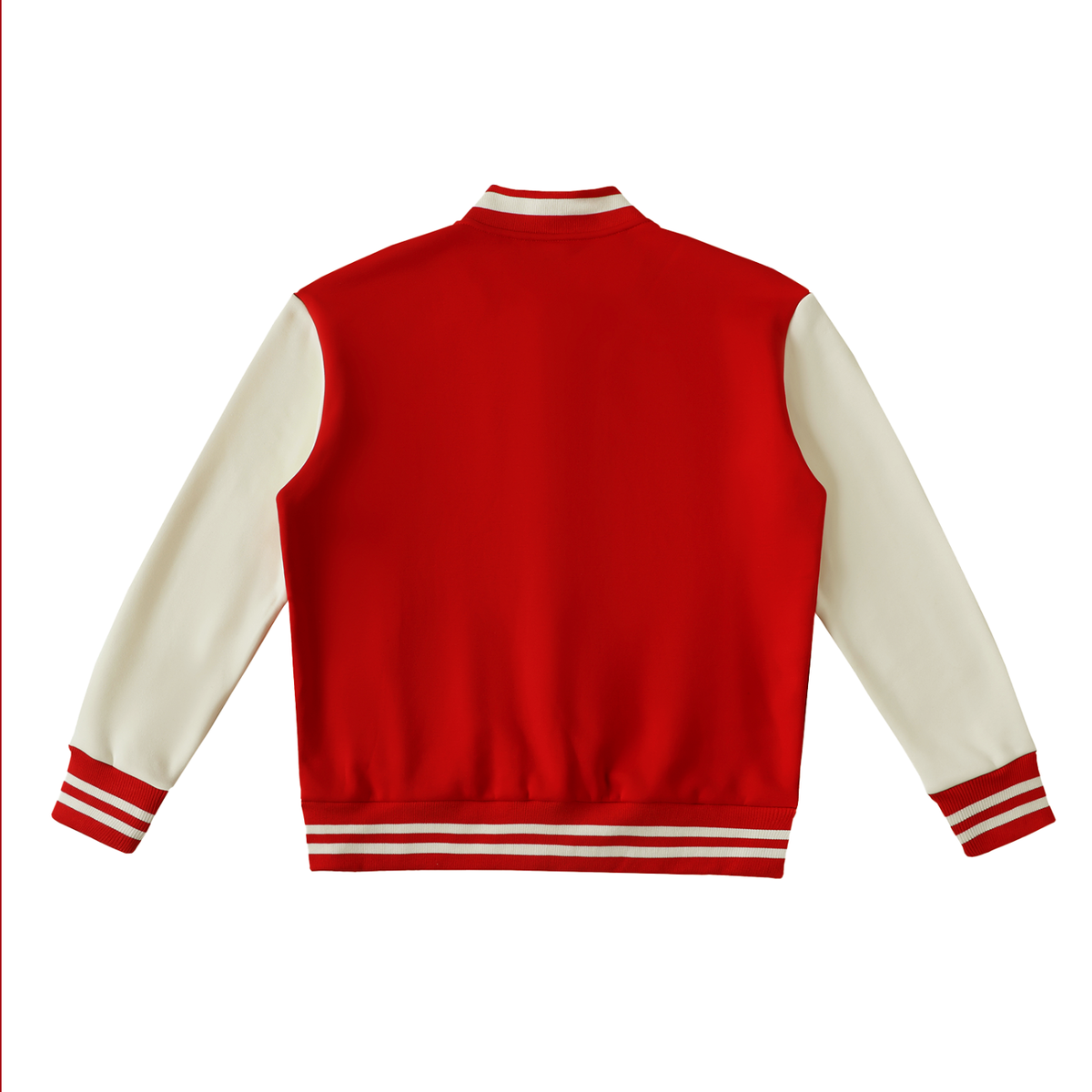 Red with White back