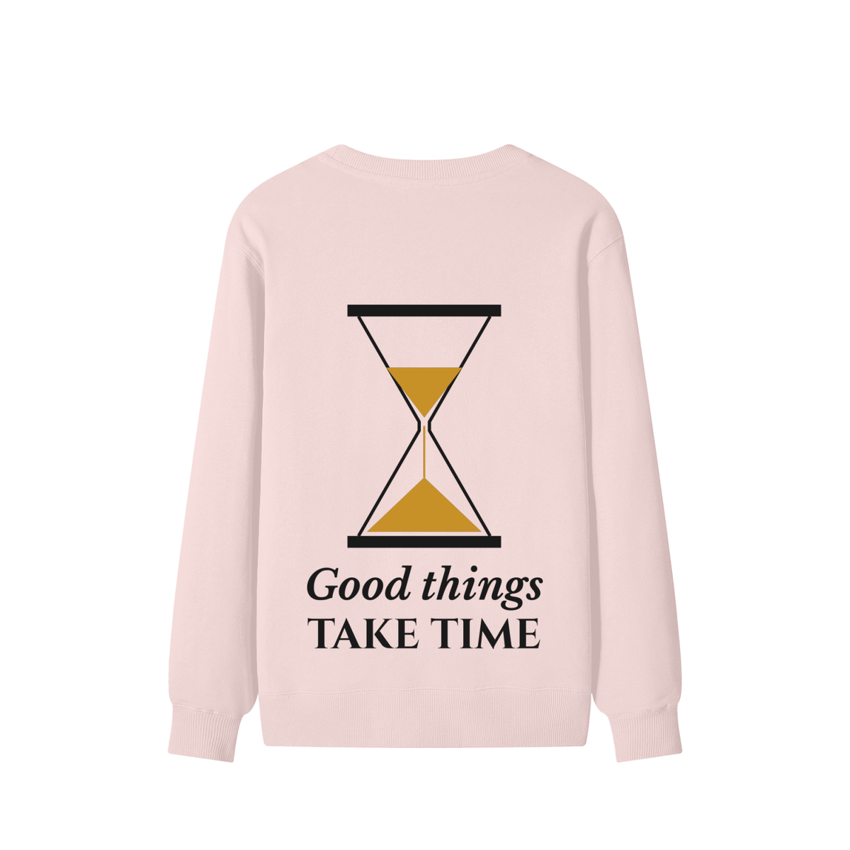 Good Things Sweatshirt – Light Pink – back