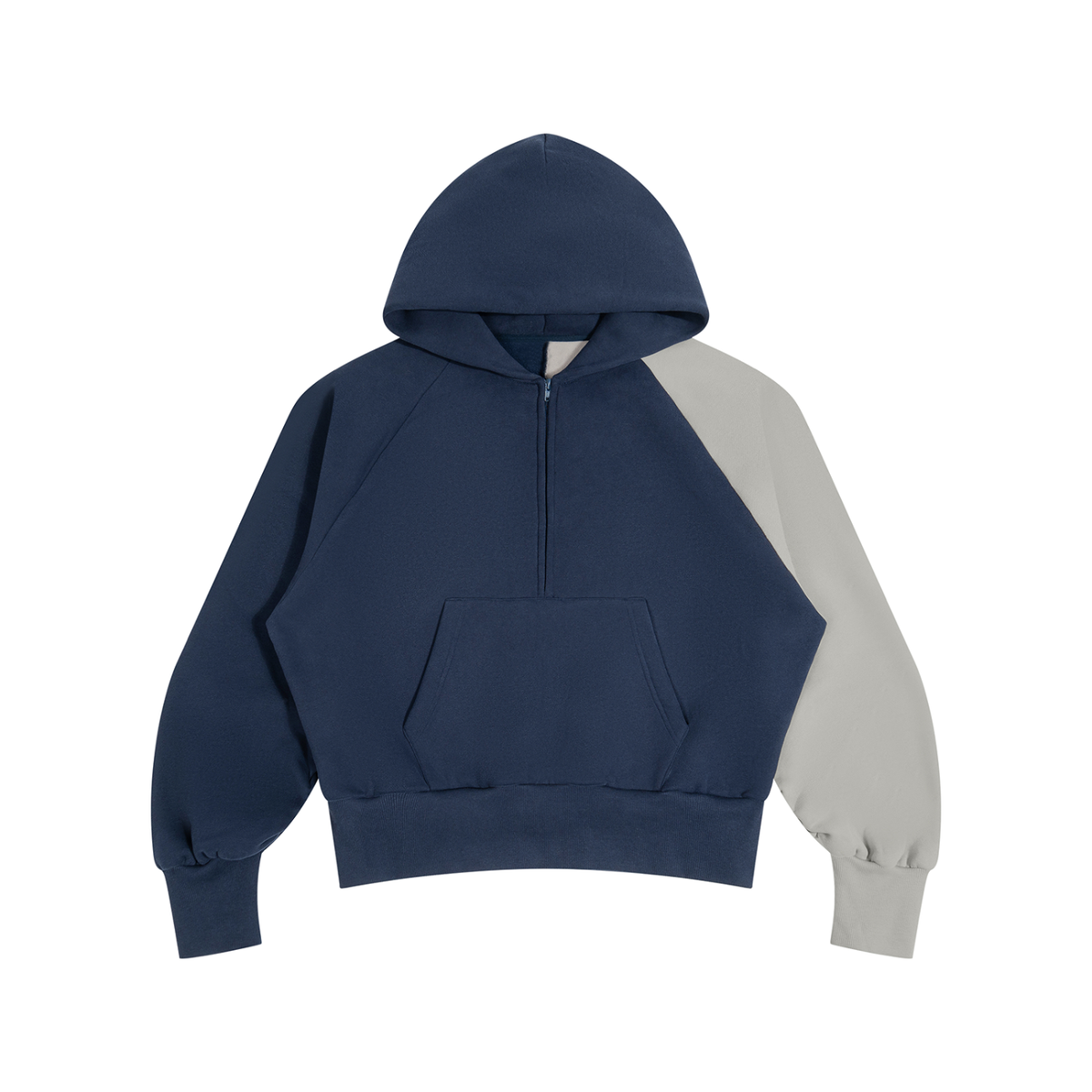 Navy Blue with Gray