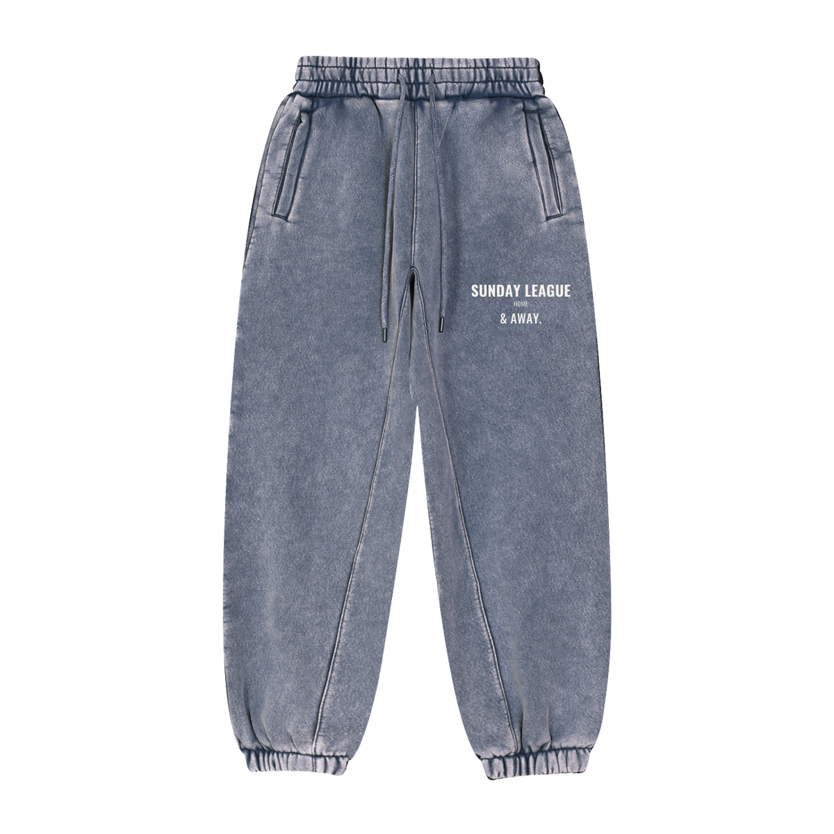 Sunday League Fleece Joggers – Royal Blue – front