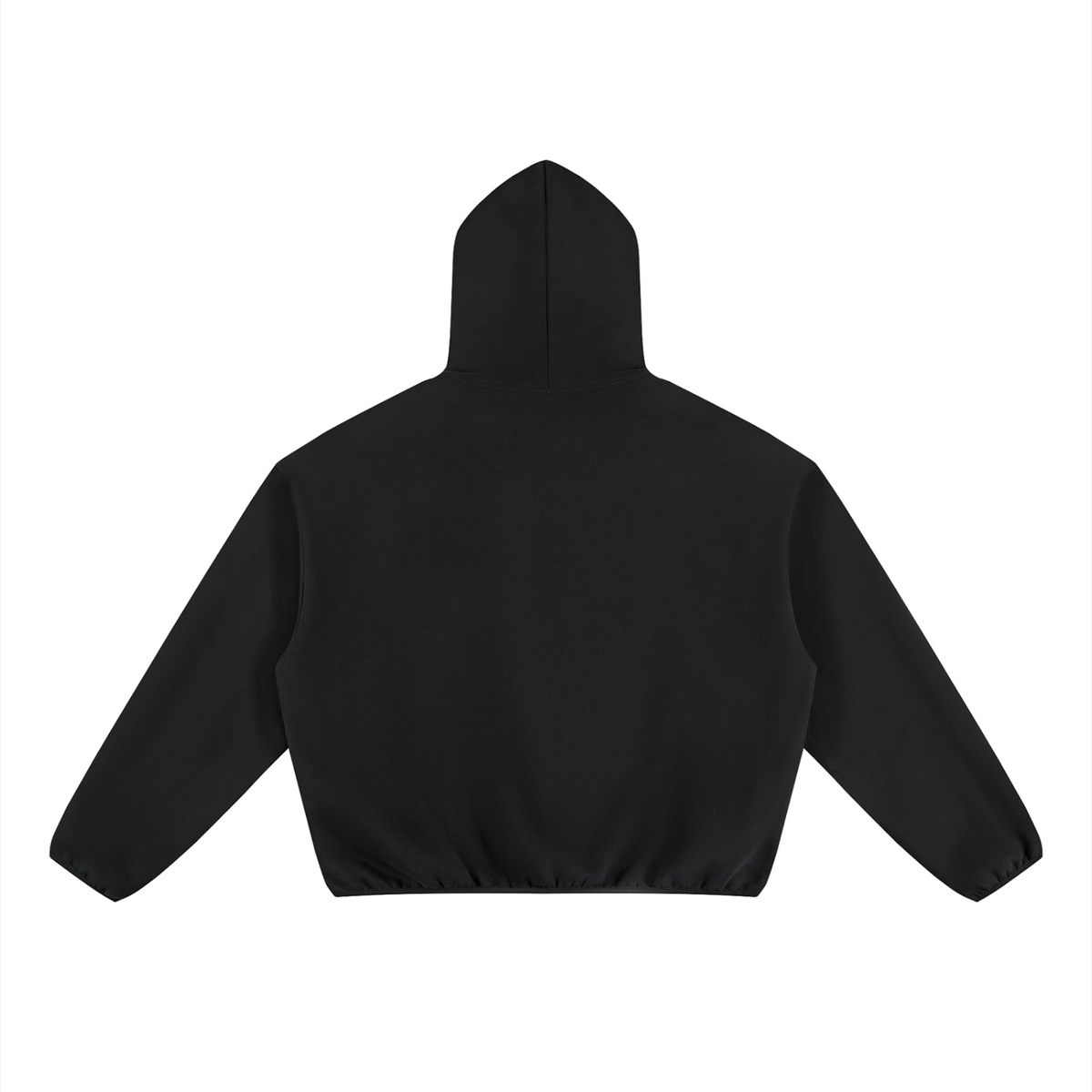 Love & Noise Piping Hoodie – Black – back