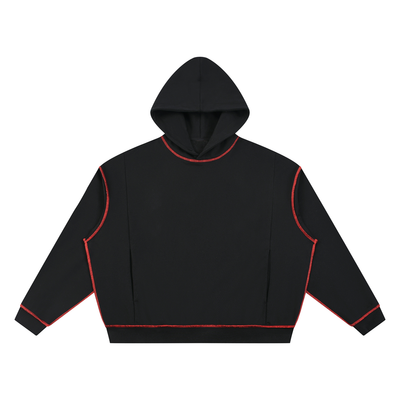 Boxy Heavyweight Topstitch Hoodie