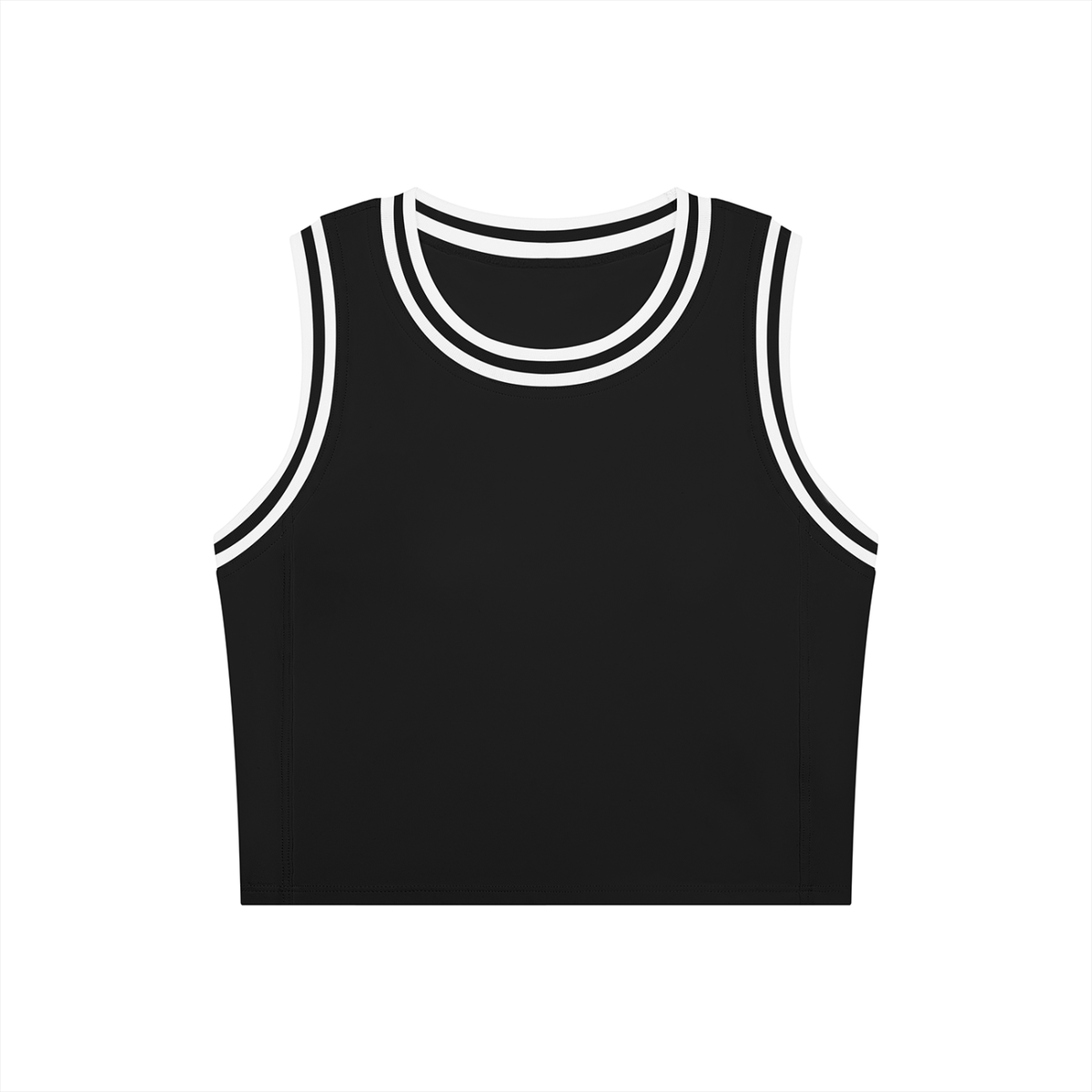 Black with White