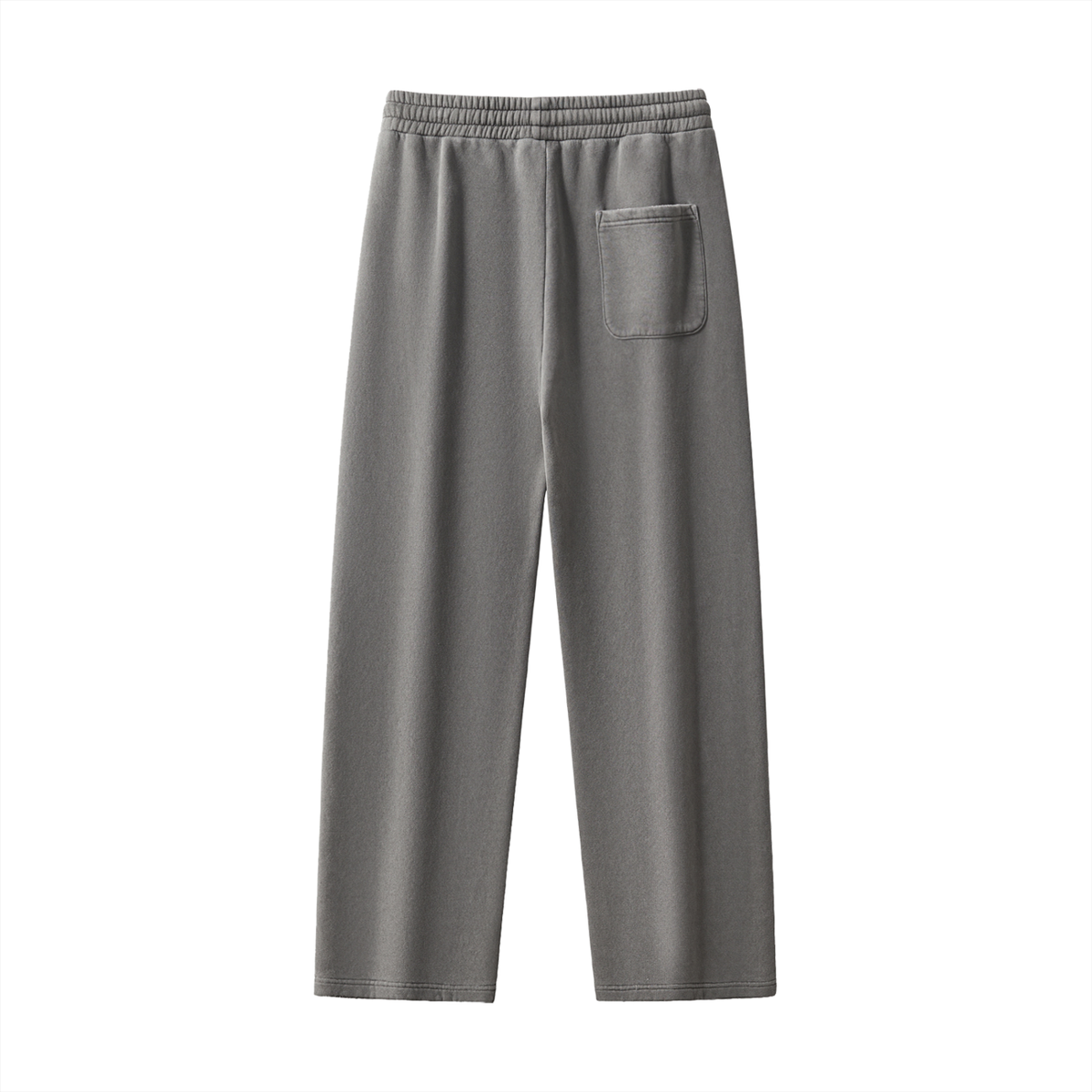 Riviera Social Fleece Sweatpants – Dark Gray – back