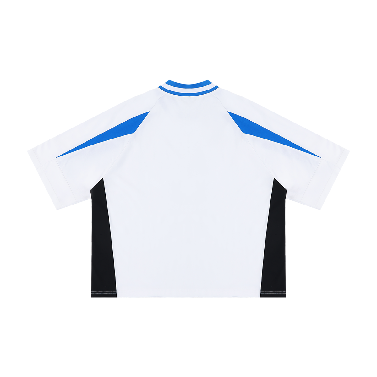 White with Black back