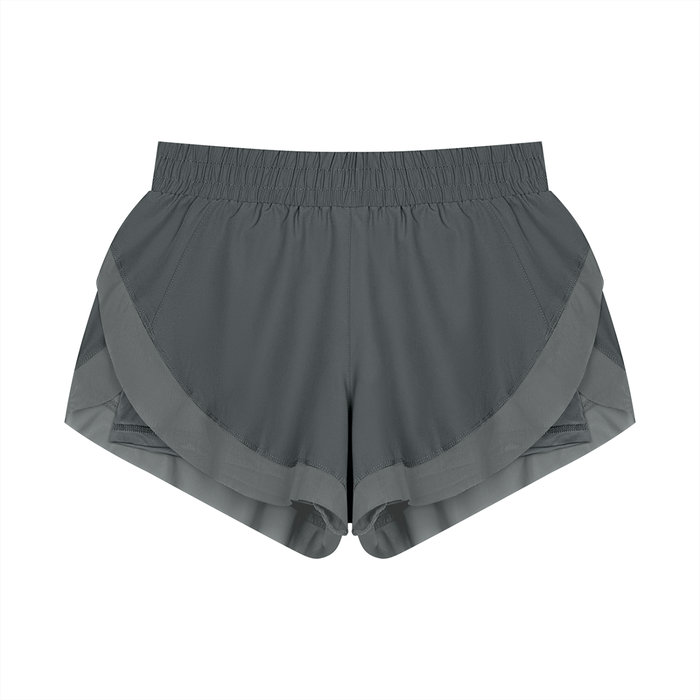 Paneled Yoga Shorts
