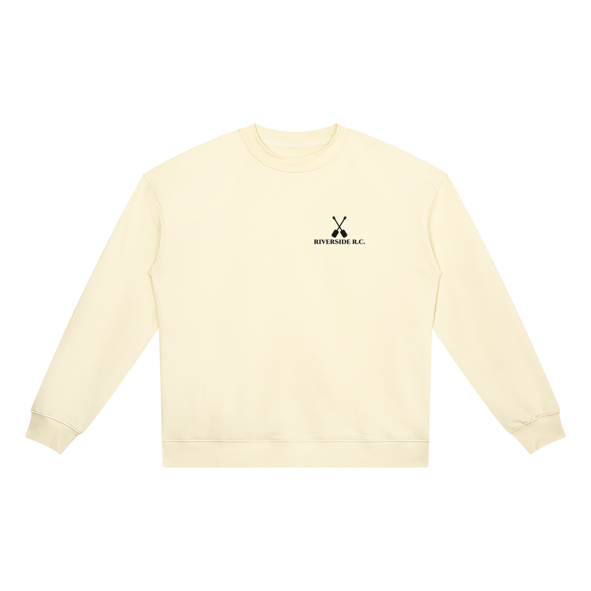 Riverside Rowing Sweatshirt – Apricot – front