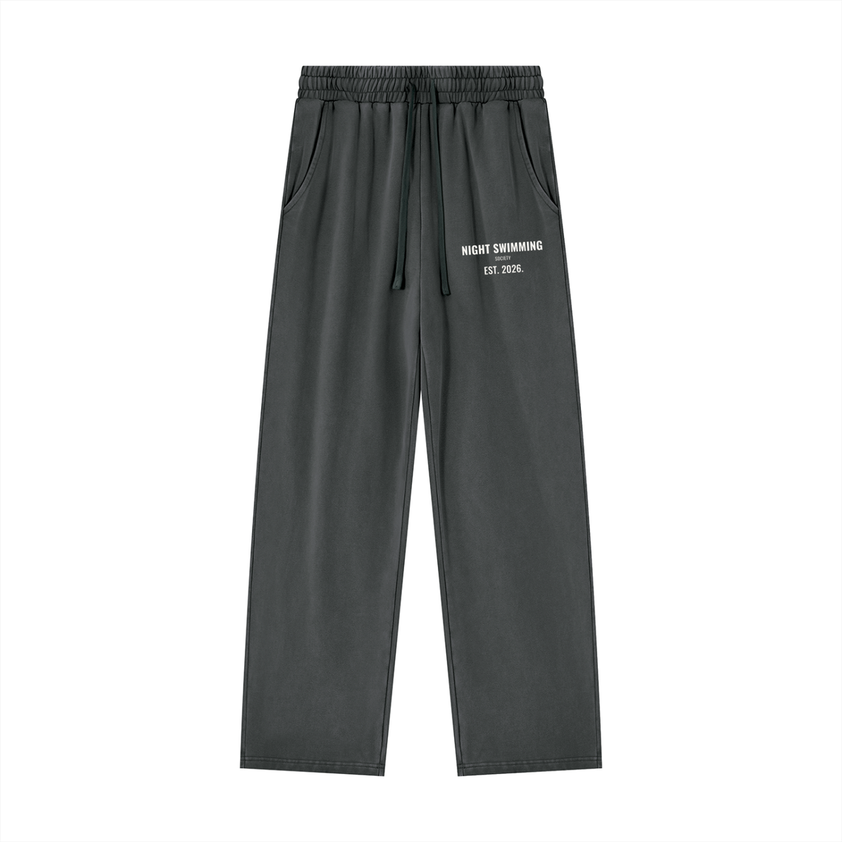 Night Swimming Sweatpants – Dark Gray – front