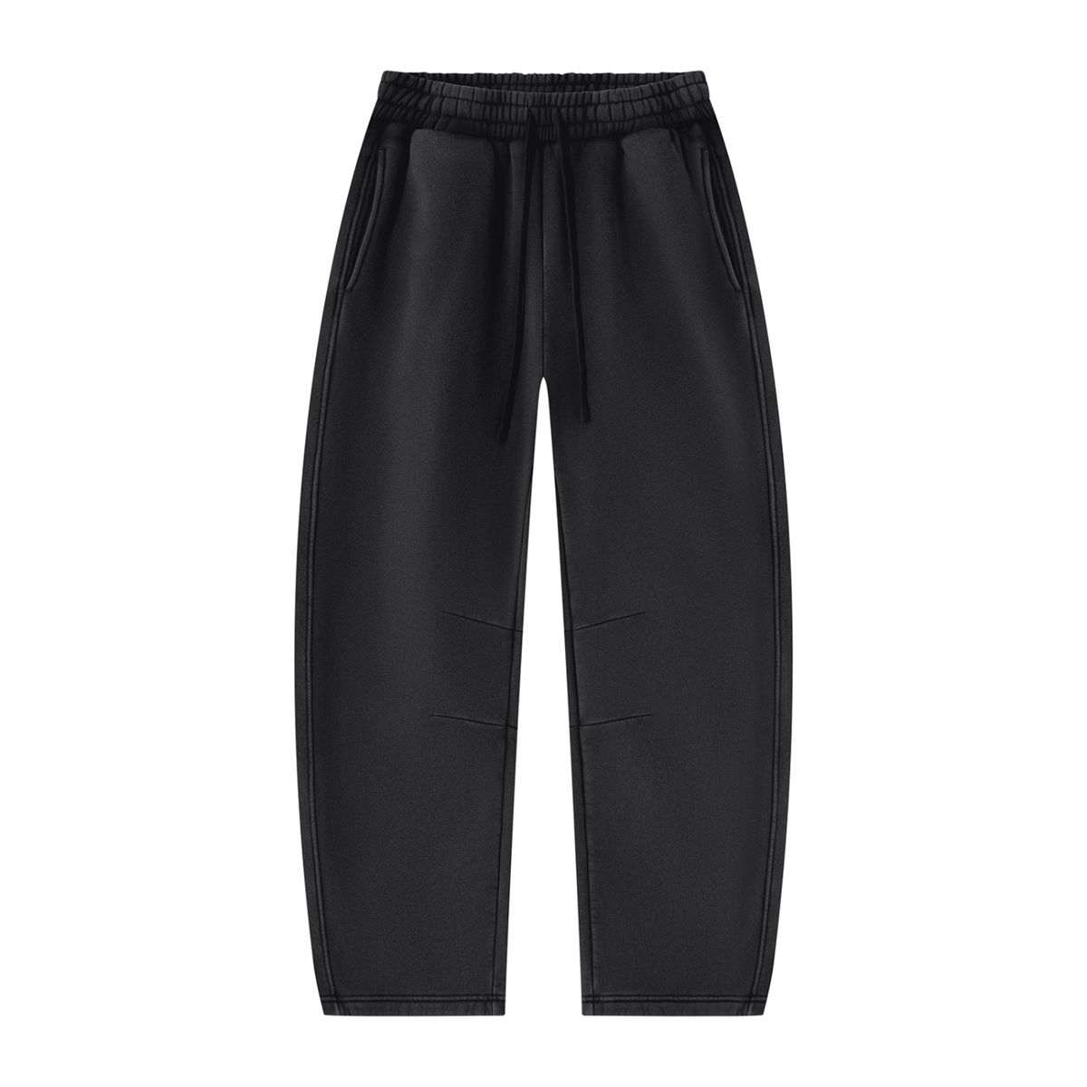 Vintage Wash Barrel Leg Sweatpants