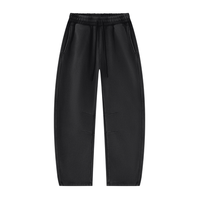 Vintage Wash Barrel Leg Sweatpants