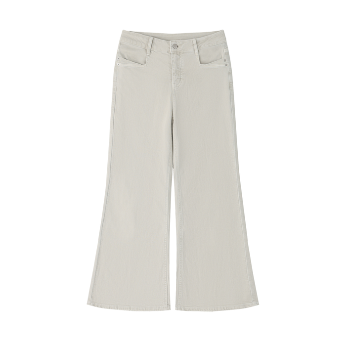 Vintage Wash Flared Jeans
