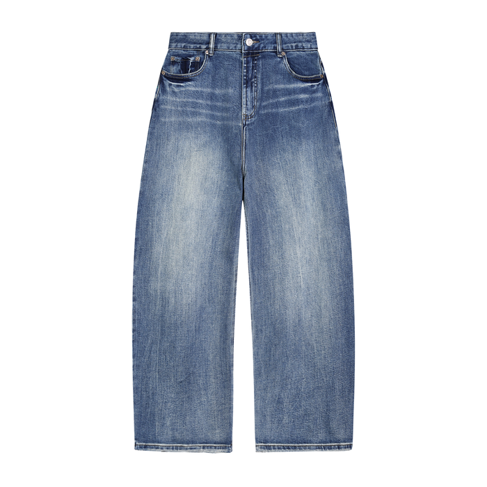 Sunfade Heavyweight Wide Leg Jeans