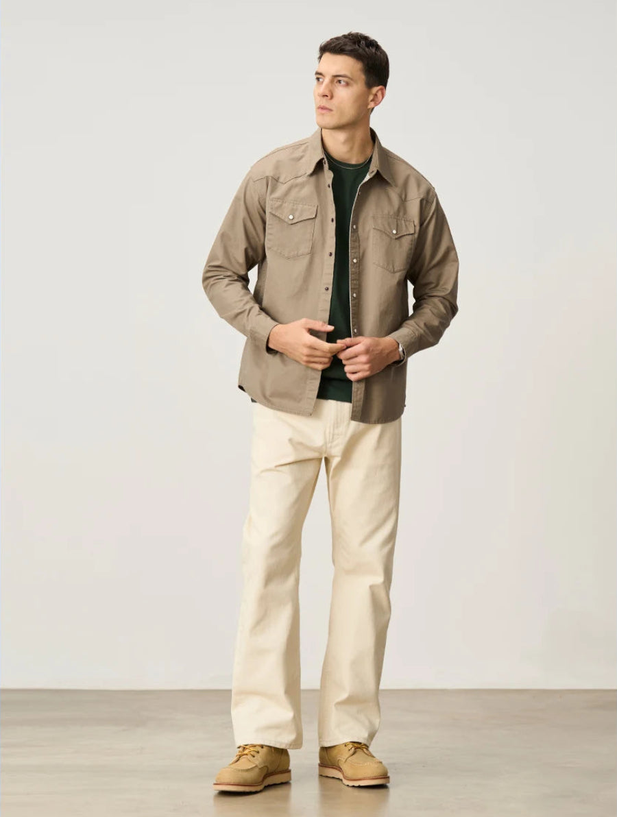 Washed Western Oversize Shirt
