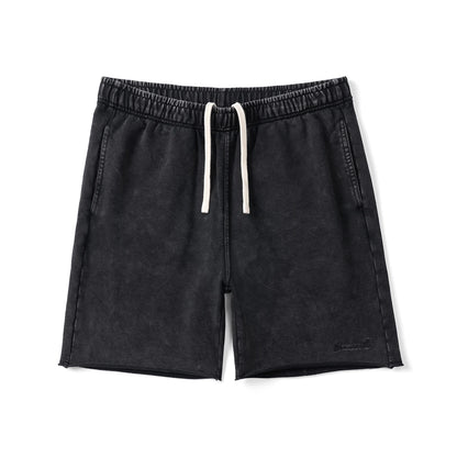 Oversize Washed Sweatshorts