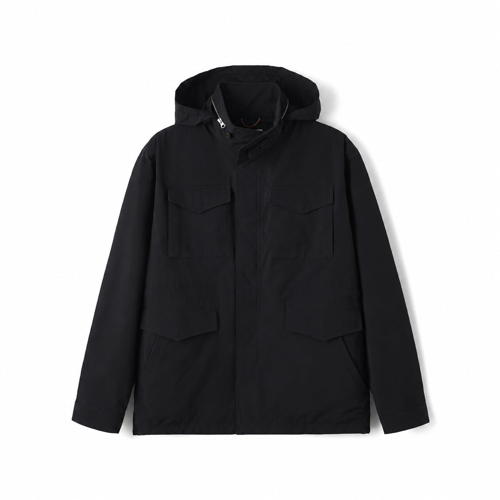 Oversized Hooded  Cargo Jacket