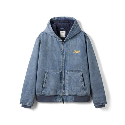 Fleece Hooded Oversize Jacket