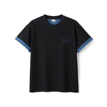 Oversized Two-Tone T-Shirt