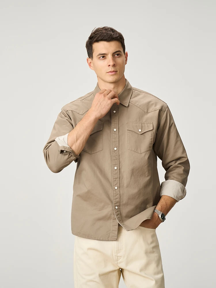 Washed Western Oversize Shirt
