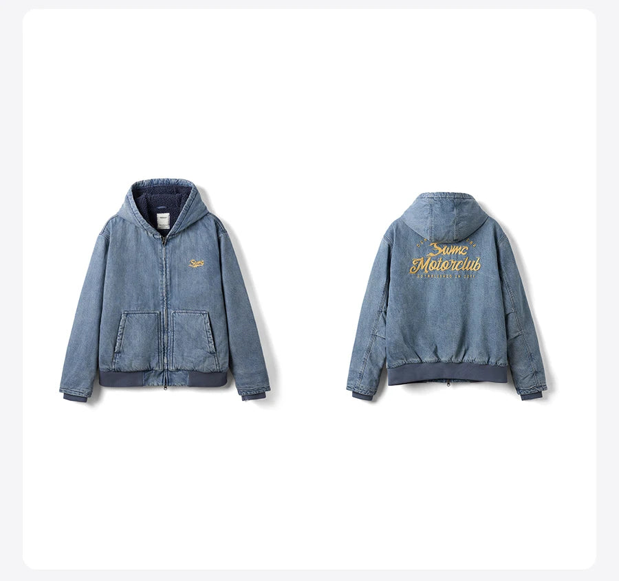 Fleece Hooded Oversize Jacket