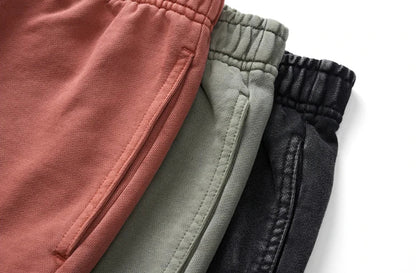 Oversize Washed Sweatshorts