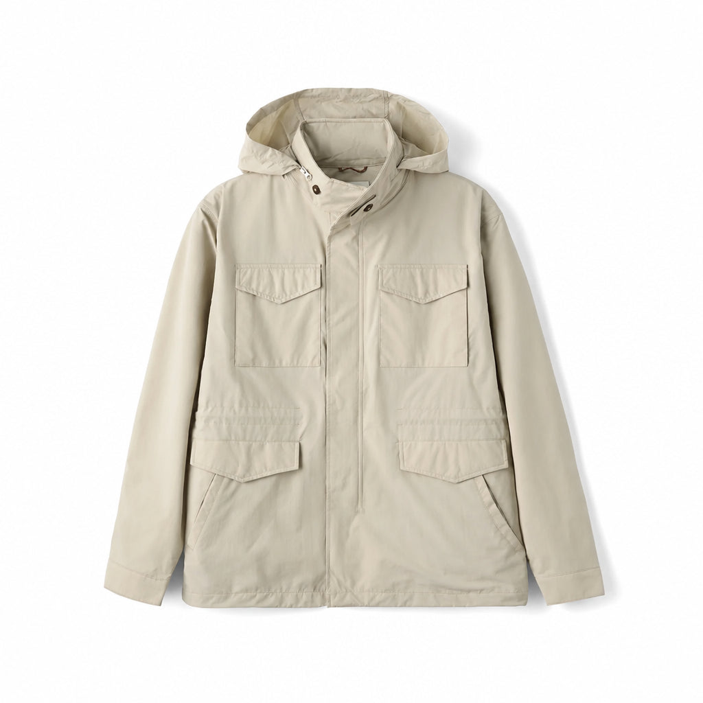 Oversized Cargo Trench Jacket