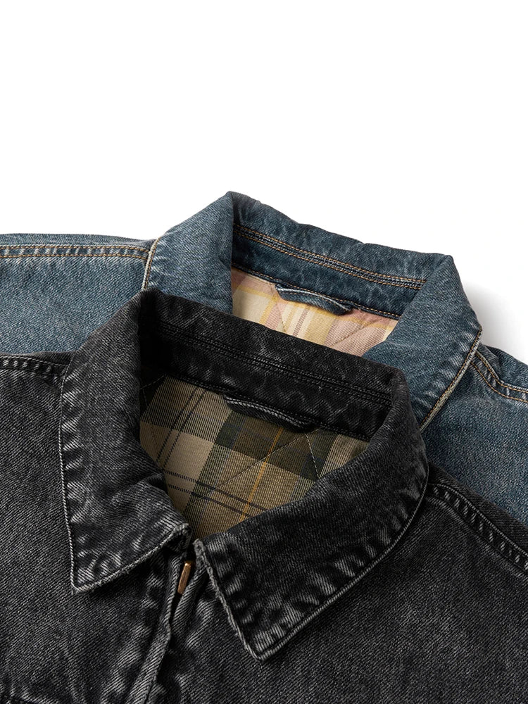 Warm Oversize Denim Jacket