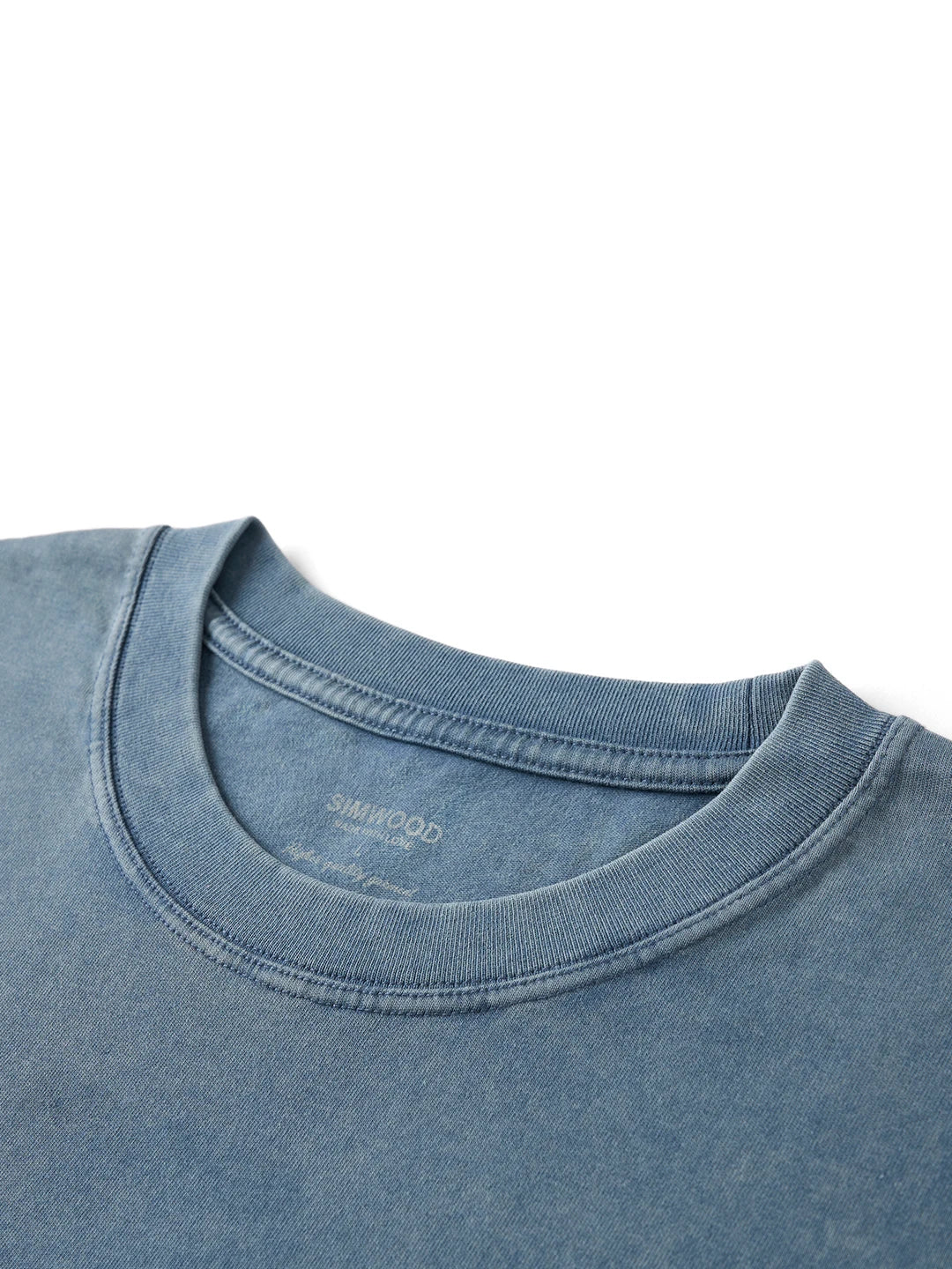 Heavyweight Letter Print T-Shirt