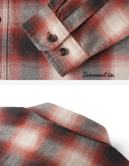 Heavyweight Plaid Flannel Oversized Shirt