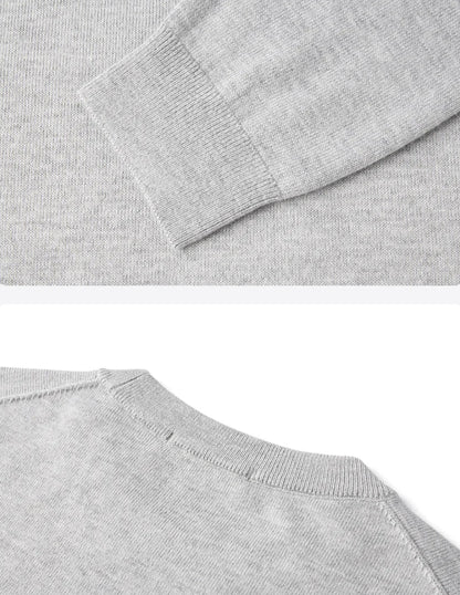 Fine Knit Wool Blend Sweater