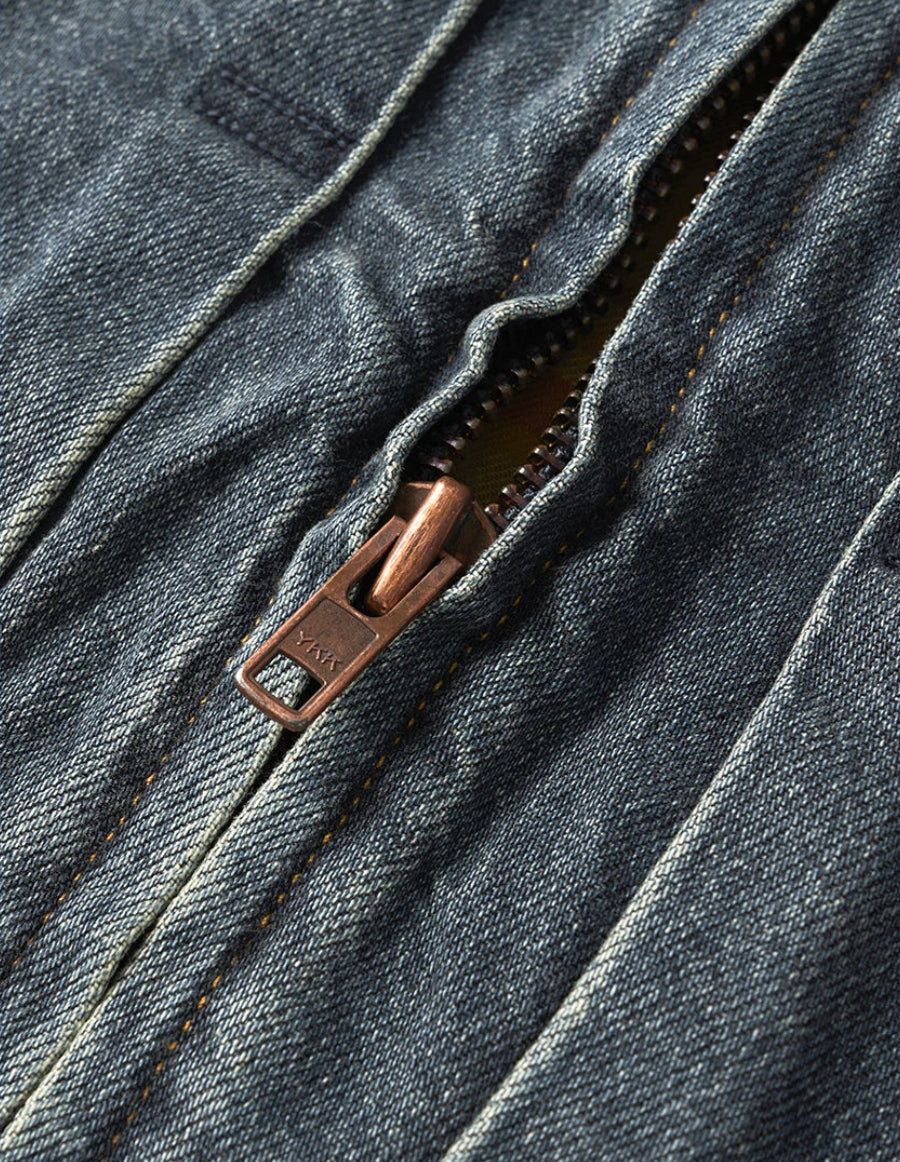 Warm Oversize Denim Jacket