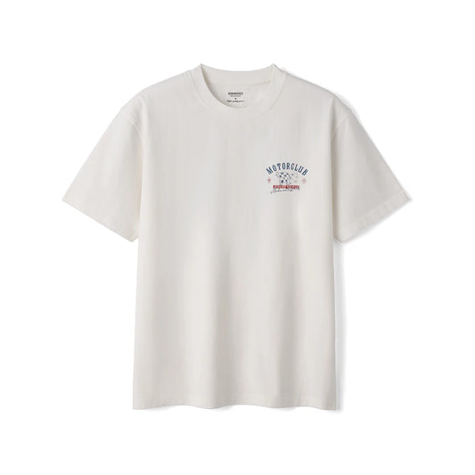 T-shirt graphique ample en coton épais