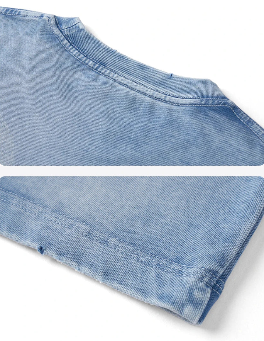 Oversized Distressed Vintage T-Shirt