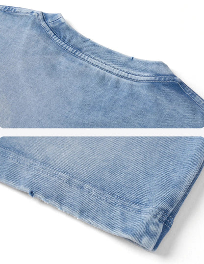 Oversized Distressed Vintage T-Shirt