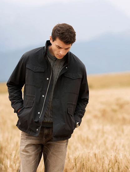 Oversized Hooded  Cargo Jacket