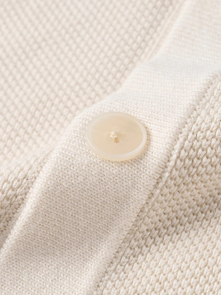 V-Neck Knit Cardigan