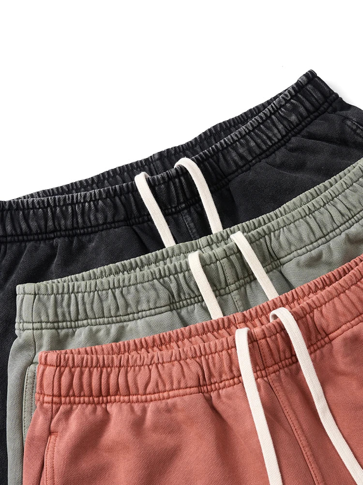 Oversize Washed Sweatshorts