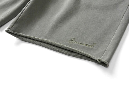 Oversize Washed Sweatshorts
