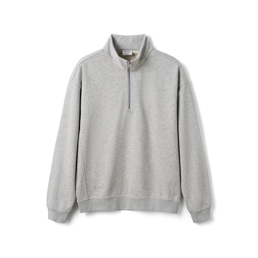 Oversized Half-Zip Sweatshirt
