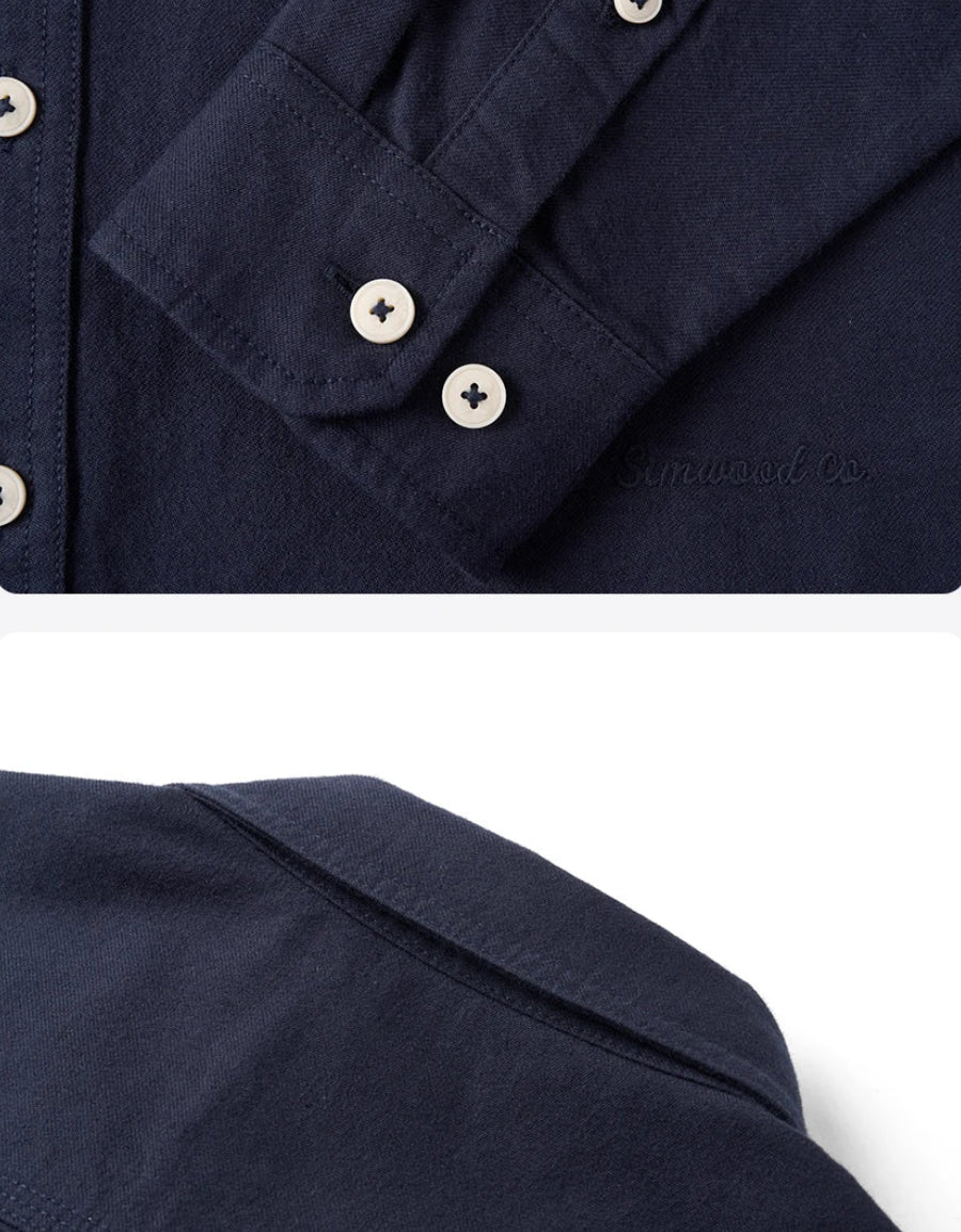 Cotton Loose Long Sleeve Shirt