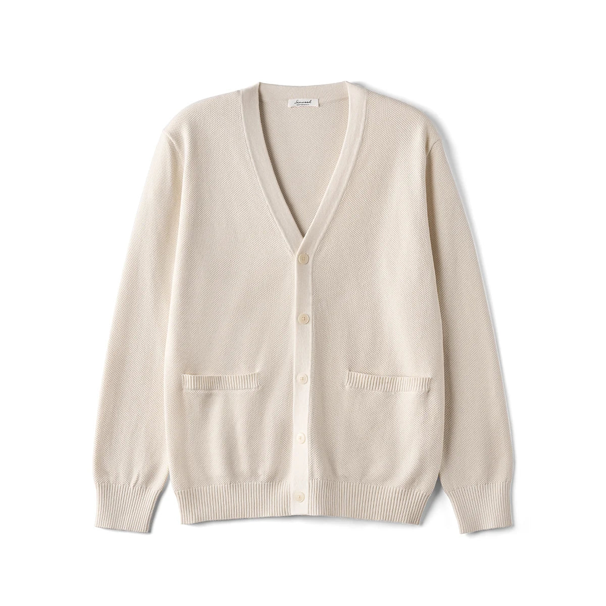 V-Neck Knit Cardigan