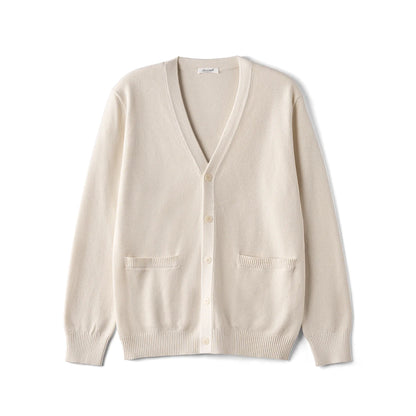 V-Neck Knit Cardigan