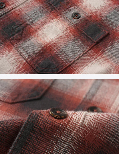 Heavyweight Plaid Flannel Oversized Shirt