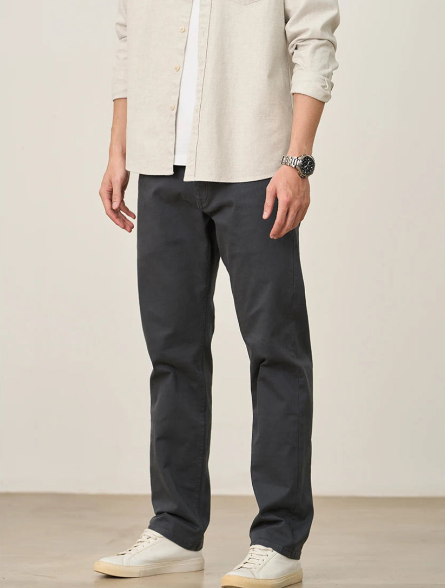 Casual Straight Chinos