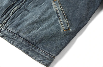 Warm Oversize Denim Jacket